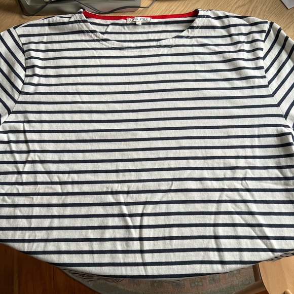 Alex Mill Mens XXL Dock Shirt Navy Stripe - Picture 2 of 3